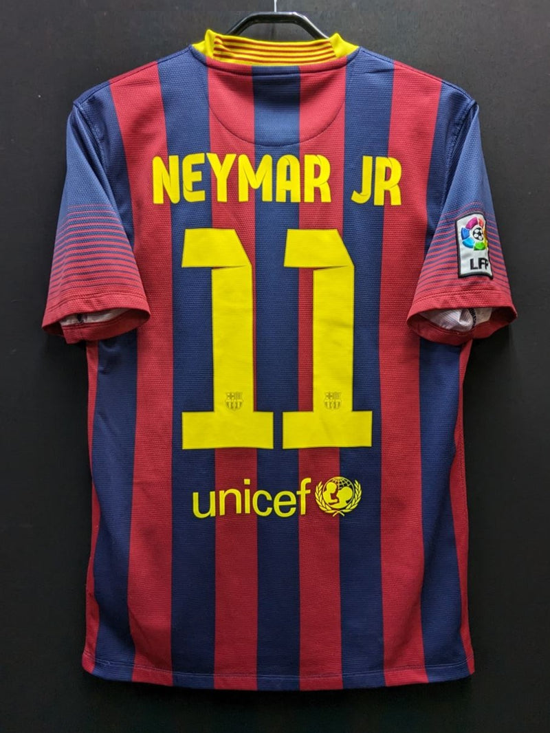 2013/14】バルセロナ（H）/ CONDITION：A / SIZE：S / #11 / NEYMAR JR