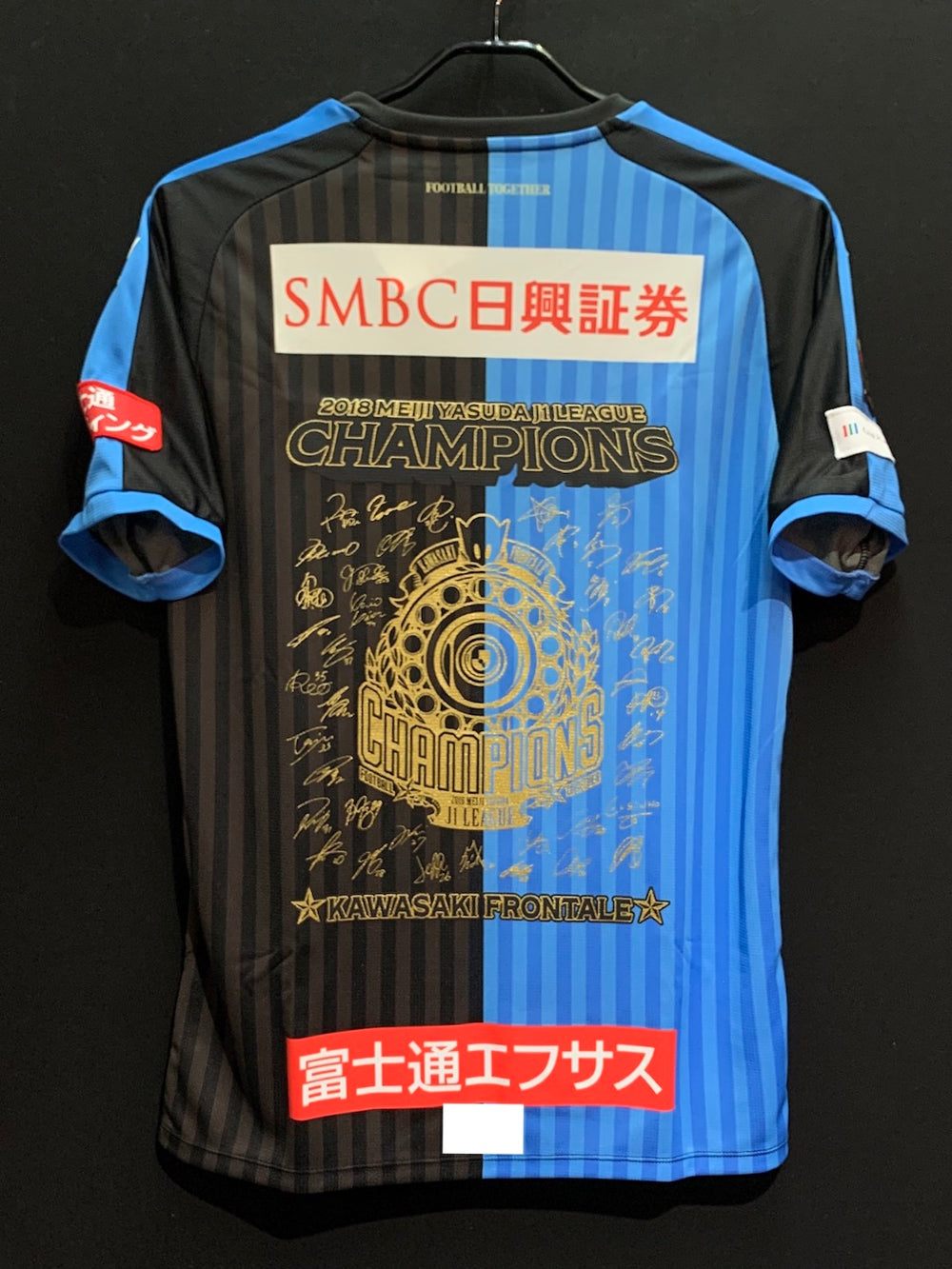 川崎フロンターレ　2018 優勝記念ユニフォーム　Lサイズ 2018】川崎フロンターレ（H）/ CONDITION：NEW / SIZE：L（日本規格
