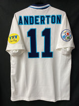 【1996】イングランド代表（H）/ CONDITION：A / SIZE：XL / #11 / ANDERTON / EURO1996パッチ / 選手用