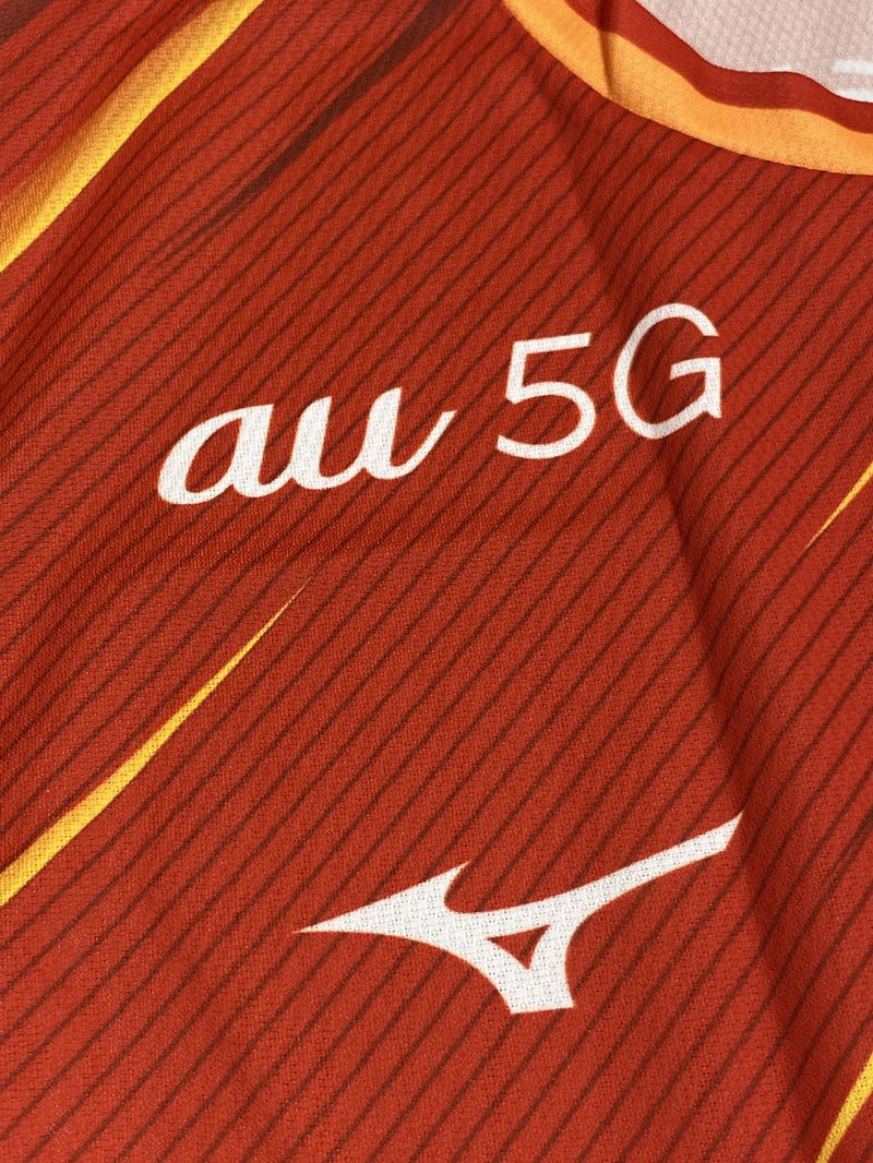 【2021】名古屋グランパス（H）/ CONDITION：NEW / SIZE：L（日本規格）/ #7 / ABE / オーセンティック