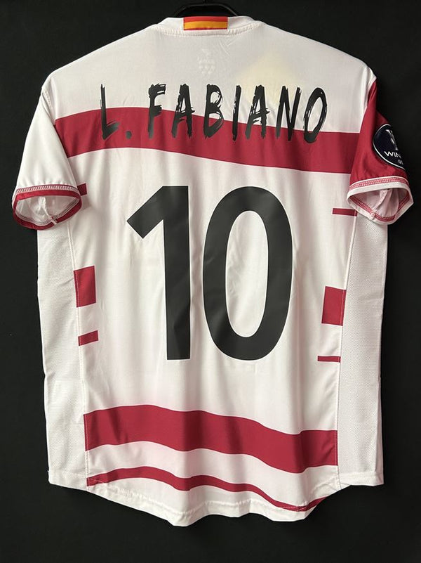 【2006/07】セビージャ（CUP/Home）/ CONDITION：NEW / SIZE：S / #10 / L.FABIANO