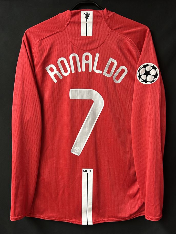 【2008】マンチェスター・ユナイテッド（H）/ CONDITION：A- / SIZE：L / #7 / RONALDO / UCL決勝仕様