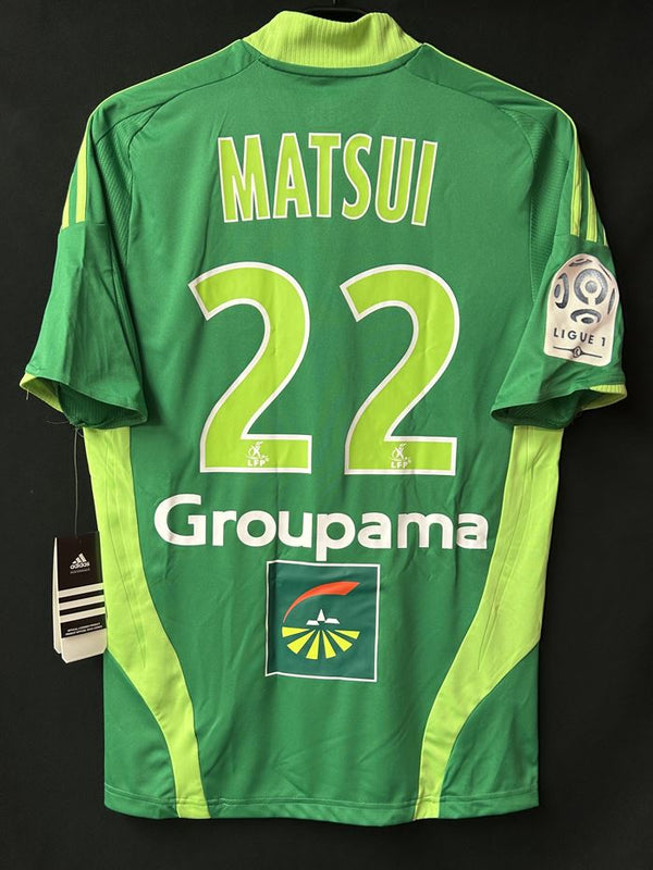 【2008/09】ASサンテティエンヌ（H）/ CONDITION：NEW / SIZE：S / #22 / MATSUI / リーグ・アンパッチ