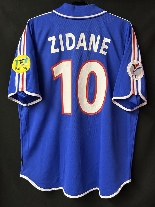 【2000】フランス代表（H）/ CONDITION：A- / SIZE：XL / #10 / ZIDANE / EURO2000決勝戦仕様