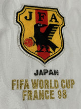 【1998】日本代表（A）/ CONDITION：B / SIZE：O（日本規格）/ フランスW杯刺繍、日の丸パッチ