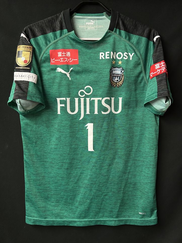 【2019】川崎フロンターレ（GK）/ CONDITION：B+ / SIZE：XXL（日本規格） / #1 / JUNG S R