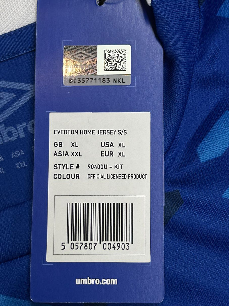 【2019/20】エヴァートン（H）/ CONDITION：New / SIZE：XL / #42 / GORDON / プレミアパッチ