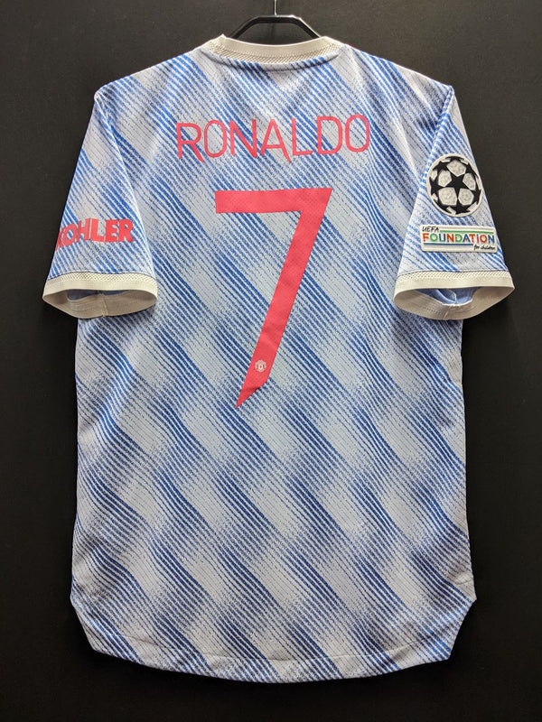 【2021/22】マンチェスター・ユナイテッド（A）/ CONDITION：A / SIZE：XO（日本規格）/ #7 / RONALDO / UCL仕様 / オーセンティック