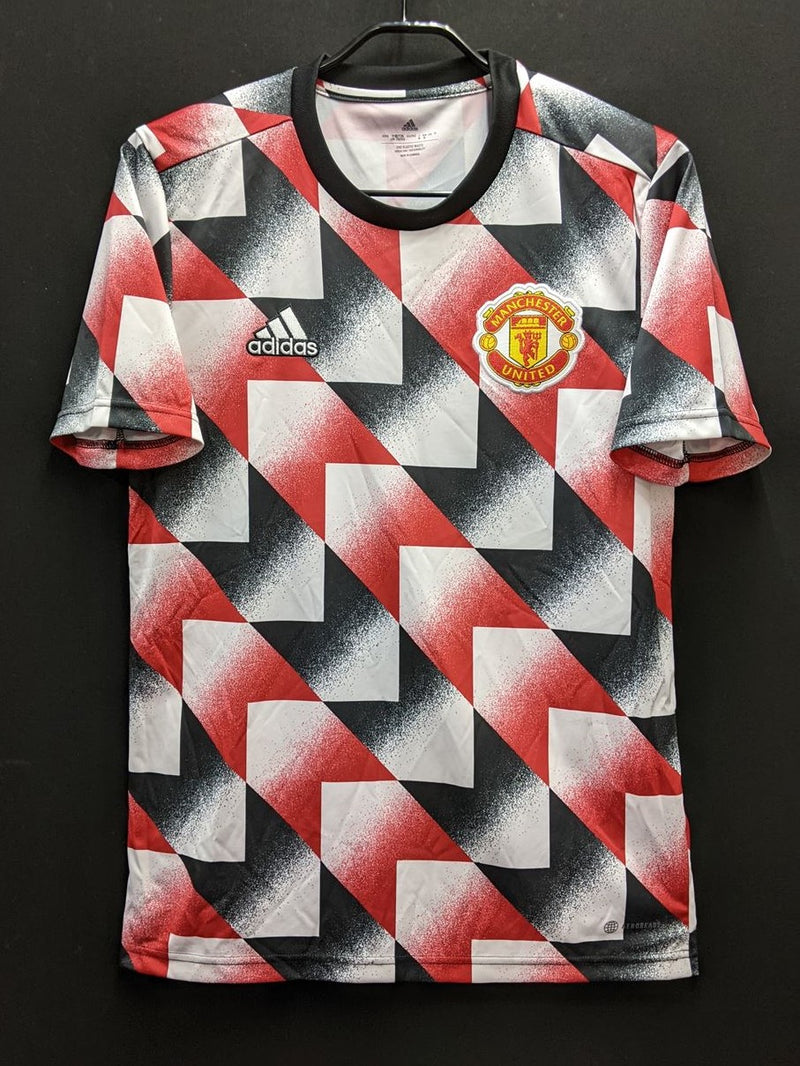 【2022/23】マンチェスター・ユナイテッド プレマッチシャツ / CONDITION：NEW / SIZE：M（日本規格）