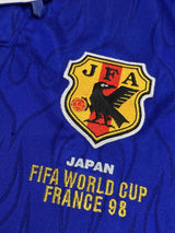 【1998】日本代表（H）/ CONDITION：B / SIZE：O（日本規格） / #9 / NAKAYAMA / フランスW杯刺繍、日の丸パッチ