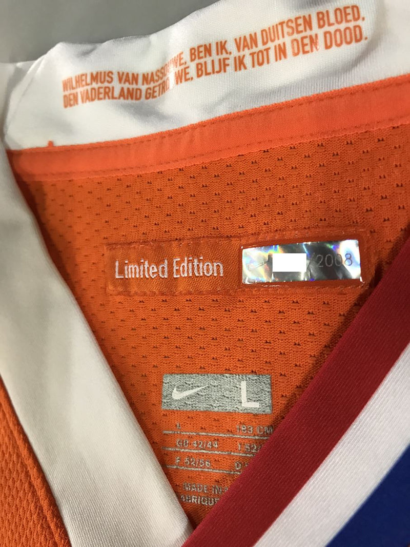 【2008/09】オランダ代表（H）/ CONDITION：A / SIZE：L / #10 / SNEIJDER / オーセンティック / リミテッドエディション