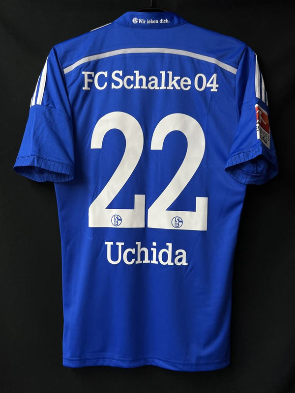 【2014/16】シャルケ（H） / Condition：NEW / Size：S / #22 / Uchida / ブンデスパッチ