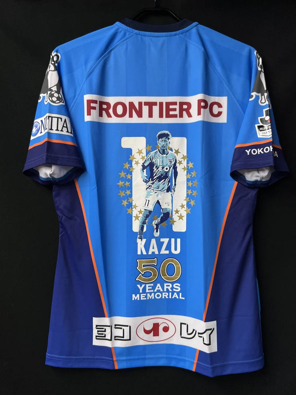【2017】横浜FC（H）/ CONDITION：NEW / SIZE：O（日本規格）/ 三浦知良選手 50歳記念プリント