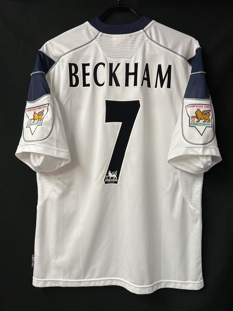 【1999/2000】マンチェスター・ユナイテッド（3rd）/ CONDITION：A / SIZE：L / #7 / BECKHAM / プレミア優勝パッチ