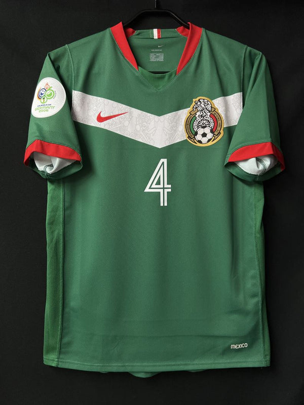 【2006】メキシコ代表（H）/ CONDITION：B+ / SIZE：S / #4 / R.MARQUEZ / ドイツW杯パッチ