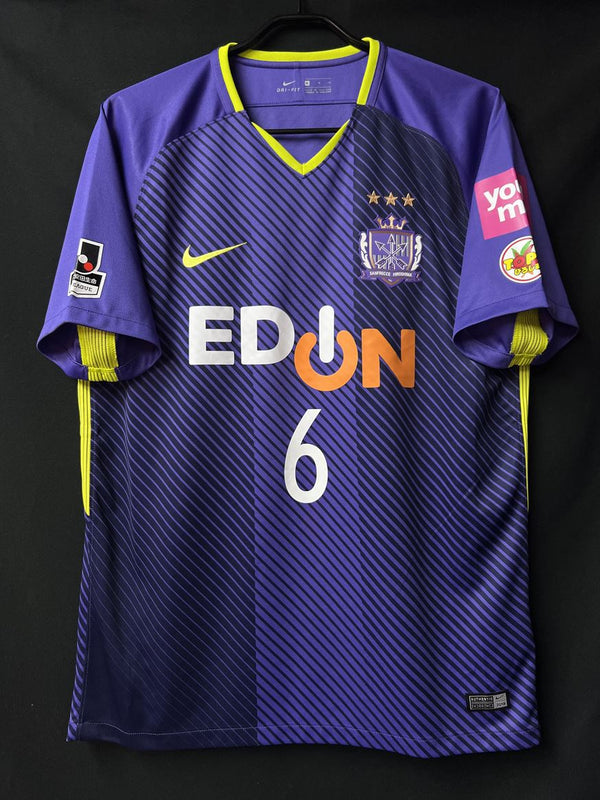 【2018】サンフレッチェ広島（H）/ CONDITION：A- / SIZE：XL / #6 / AOYAMA