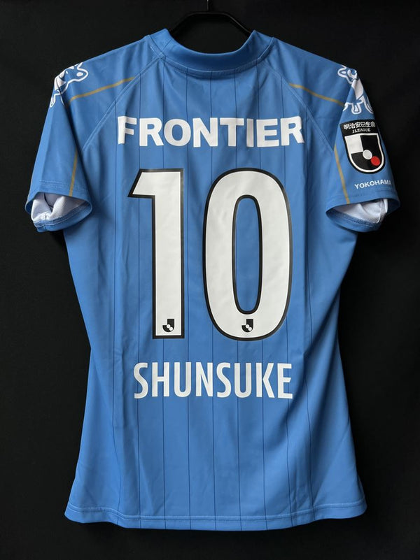 【2021】横浜FC（H）/ CONDITION：NEW / SIZE：XL（日本規格）/ #10 / SHUNSUKE / オーセンティック