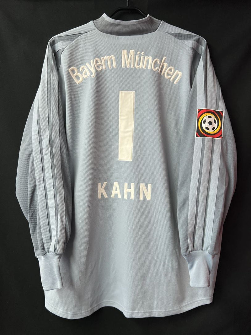 【2001/02】バイエルン（GK）/ Condition：B+ / Size：L / #1 / KAHN / ブンデスパッチ