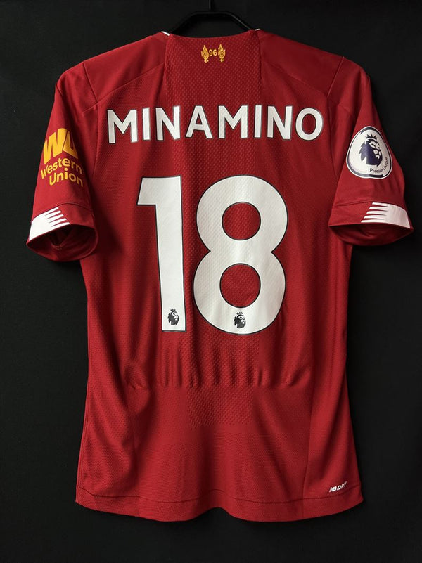 【2019/20】リバプール（H）/ CONDITION：A / SIZE：S / #18 / MINAMINO / オーセンティック