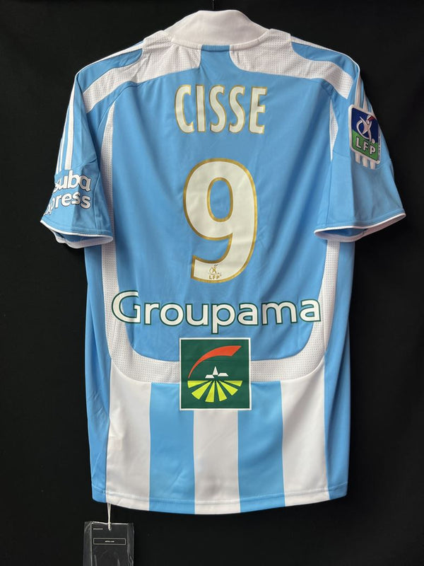 【2007/08】マルセイユ（A）/ CONDITION：NEW / SIZE：S / #9 / CISSE / リーグ・アンパッチ、袖・腰スポンサー