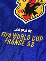 【1998】日本代表（H）/ CONDITION：B+ / SIZE：M（日本規格）/ #8 / NAKATA /  フランスW杯刺繍、日の丸パッチ