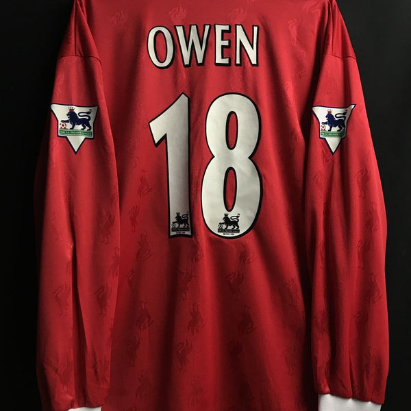 K*.様 リバプール OWEN 18番 レッドジャージ LIVERPOOL FC アディダストラックジャケット 赤 Reds