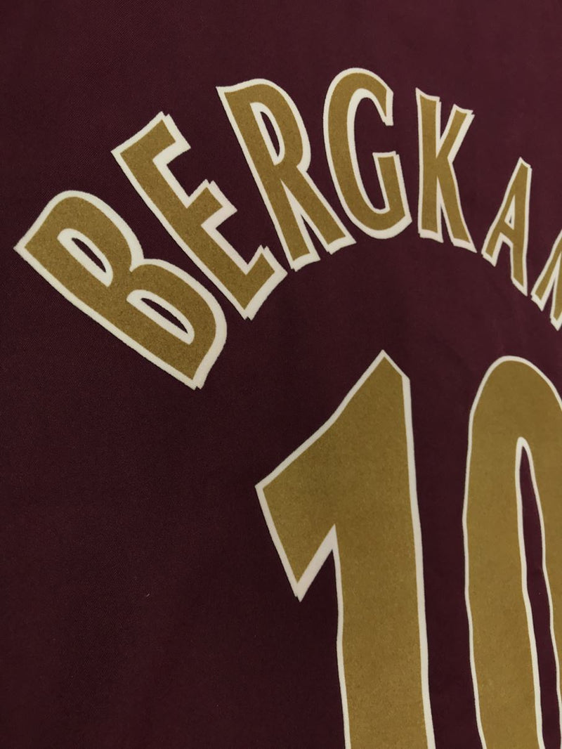 【2006】アーセナル（H) / CONDITION：A- / SIZE：L / #10 / BERGKAMP / プレミアパッチ、ハイバリーラストマッチパッチ