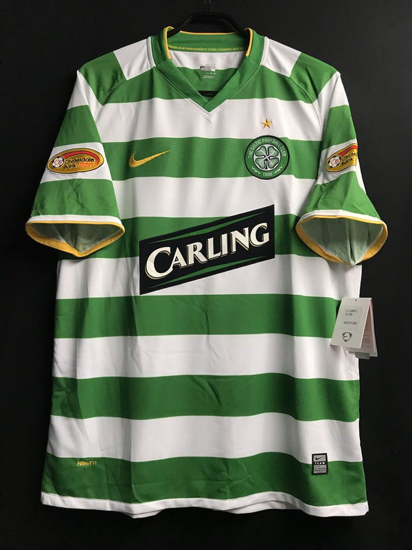 【2008/09】セルティック（H）/ CONDITION：New / SIZE：L / #25 / NAKAMURA / リーグ優勝パッチ / カットマーキング