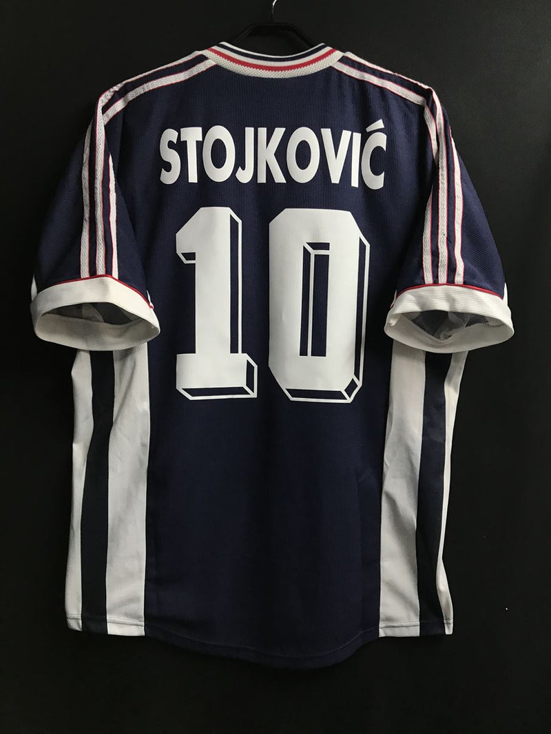 【1998】ユーゴスラビア代表（H） / Condition：NEW / Size：M / #10 / STOJKOVIĆ / 旧エンブレム