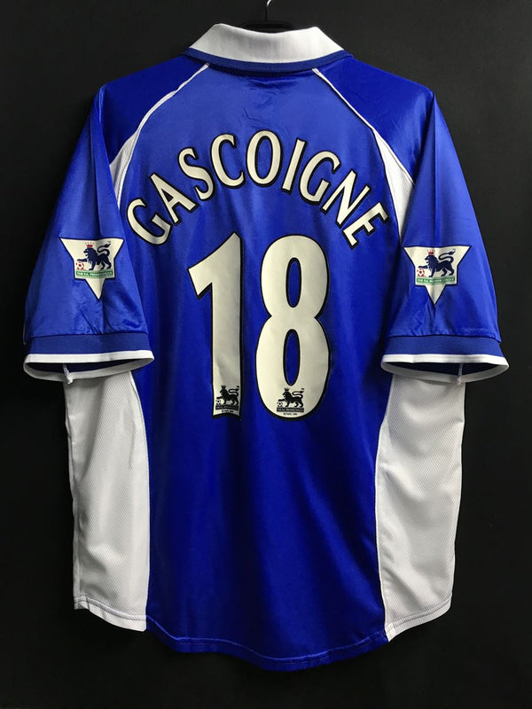 【2000/02】エヴァートン（H）/ CONDITION：B+ / SIZE：L / #18 / GASCOIGNE / プレミアパッチ