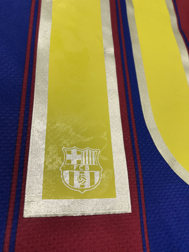 【2009/10】バルセロナ（H）/ CONDITION：B+ / SIZE：L / #10 / MESSI / LFP,TV3パッチ / 選手用
